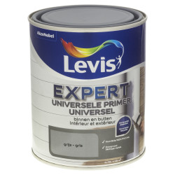 Primaire Universel Mat Gris 0,75L – Intérieur/Extérieur | LEVIS