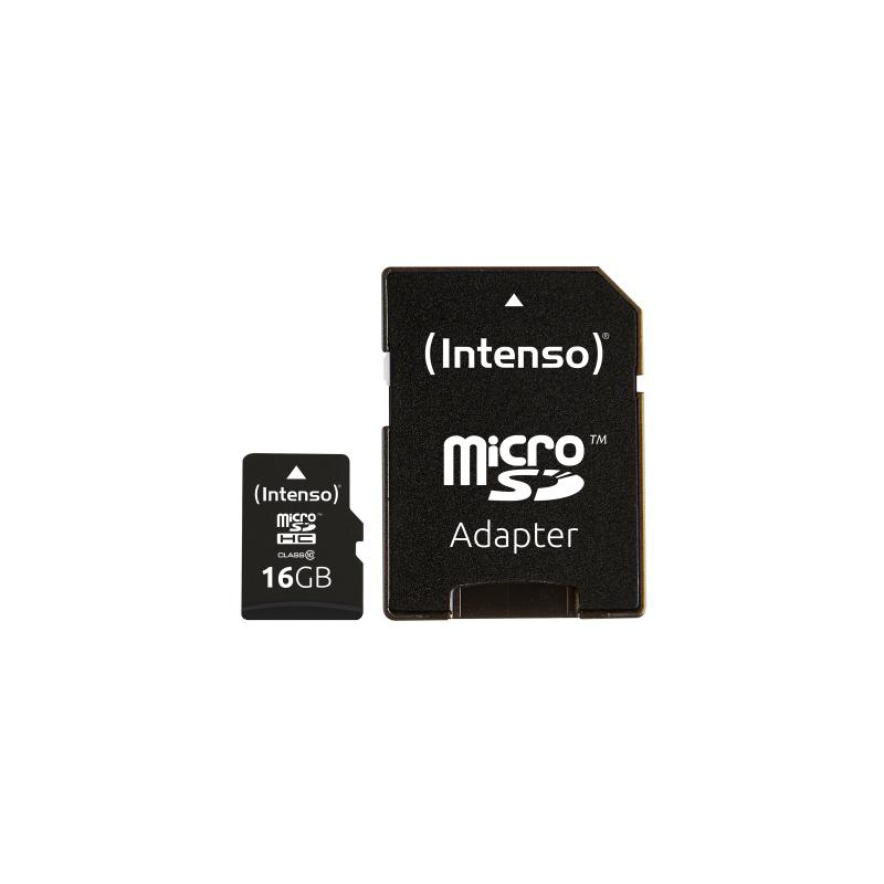 Carte microSDHC Intenso High Performance 4 GB Class 10 avec