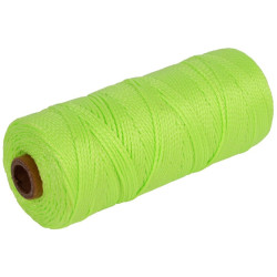 Cordeau de maçon vert fluo Ø 1,5 mm 200 m AVR TOOLS