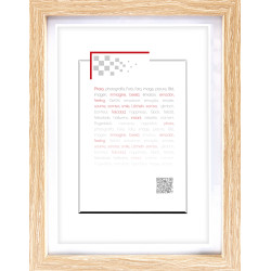 Cadre Oslo 30x40cm avec passe-partout – Sublimez vos photos | BRIO