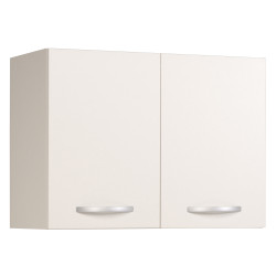 Meuble cuisine haut Eko blanc mat 80cm – Rangement élégant | EKIPA