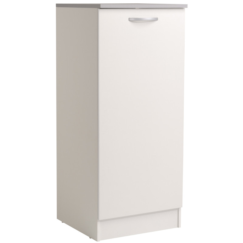 Meuble de cuisine Eko frigo blanc mat 60 x 60 x 140 cm EKIPA