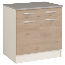 Meuble de cuisine Eko Chêne Jackson – Rangement Pratique | EKIPA