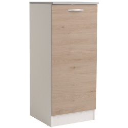 Meuble de cuisine Eko frigo Chêne Jackson – Rangement pratique | EKIPA