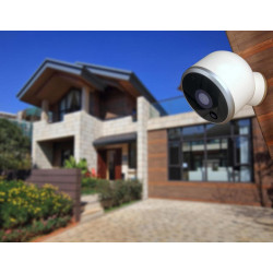 Caméra extérieure Wi-Fi sur batterie