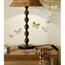 Planche de stickers Papillons 2 pièces Planche de stickers Papillons 2 pièces