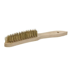 Brosse à main avec fils en laiton