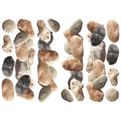 Planche de stickers A4 Galets 2 pièces