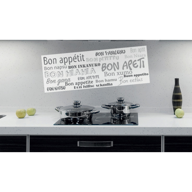Sticker Bon appétit 68 x 24 cm