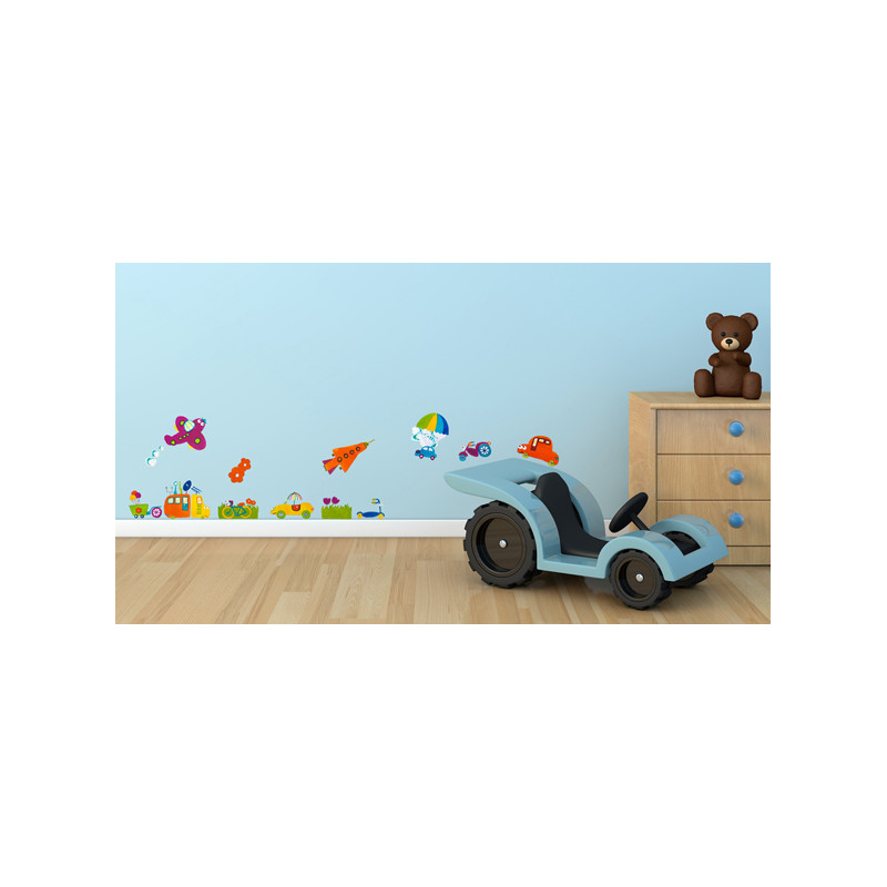 Planche de stickers Funny Mechanics