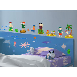 Planche de stickers Pirates