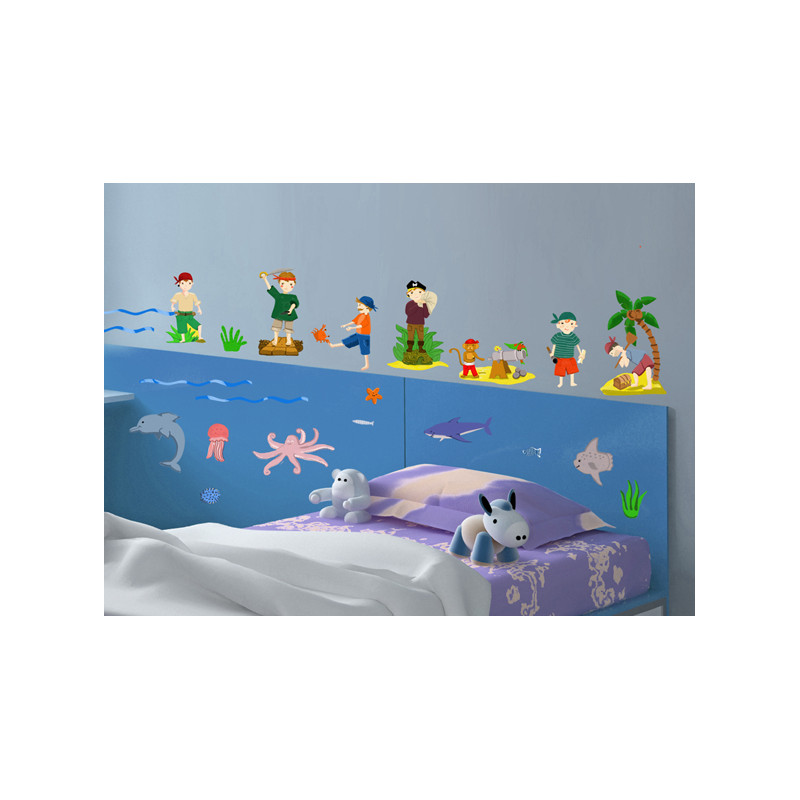 Planche de stickers Pirates