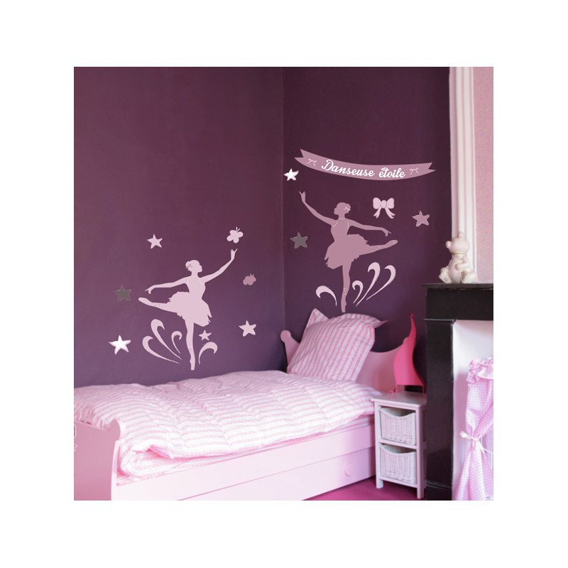 Planche de stickers Danseuse Etoile