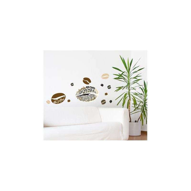 Planche de stickers Coffee