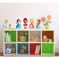 Planche de stickers Princesses Disney