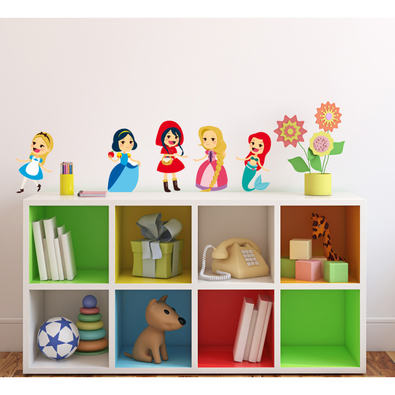 Planche de stickers Princesses Disney