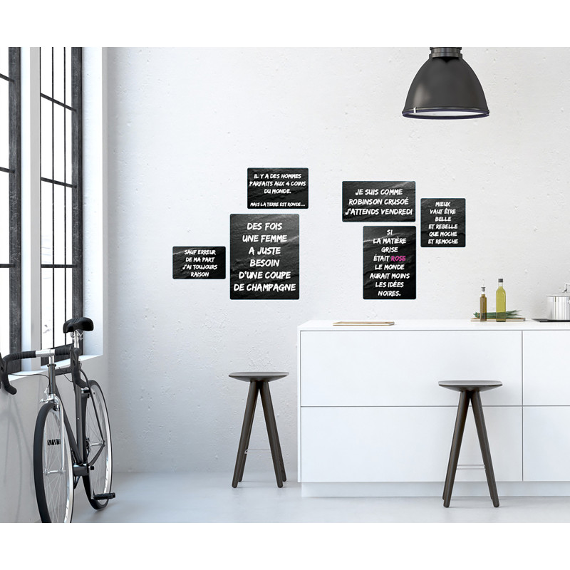 Planche de stickers Proverbes C