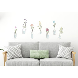 Planche de stickers Fleurs printanières