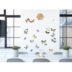 Planche de stickers Papillons Planche de stickers Papillons