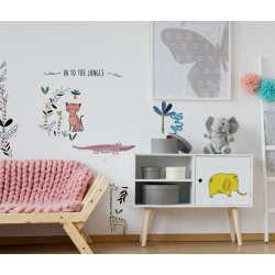 Planche de stickers Into the Jungle Planche de stickers Into the Jungle