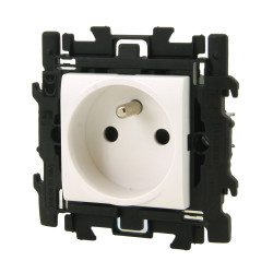 Prise Bipolaire BTICINO Blanche – Sécurité & Design | BTICINO