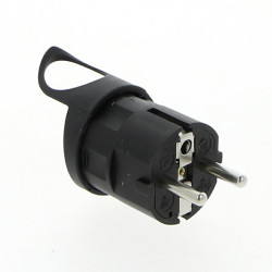 Fiche Mâle 16A Noire PROFILE – Connexion Fiable | PROFILE