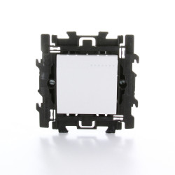 Interrupteur 2 directions à griffes blanc BTICINO