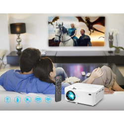 Mini projecteur LED avec lecteur multimédia TX-113 Mini projecteur LED avec lecteur multimédia TX-113