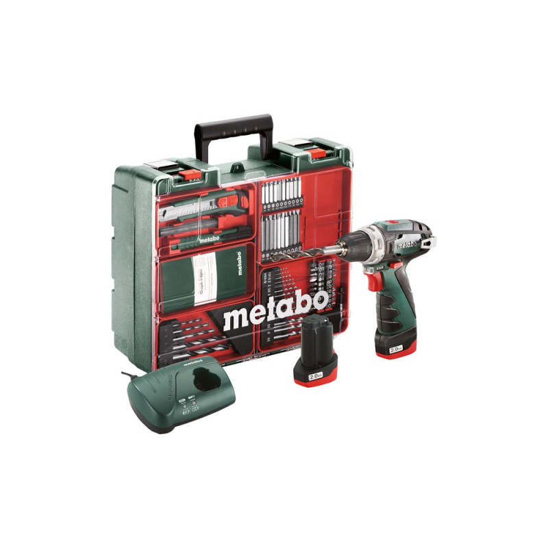 Perceuse visseuse sur batterie Powermax BS 10,8 V METABO