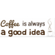 Planche de stickers Coffee Idea