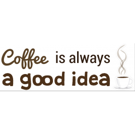 Planche de stickers Coffee Idea