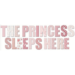 Planche de stickers Princess Sleeps