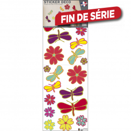 Planche de stickers Dragonfly