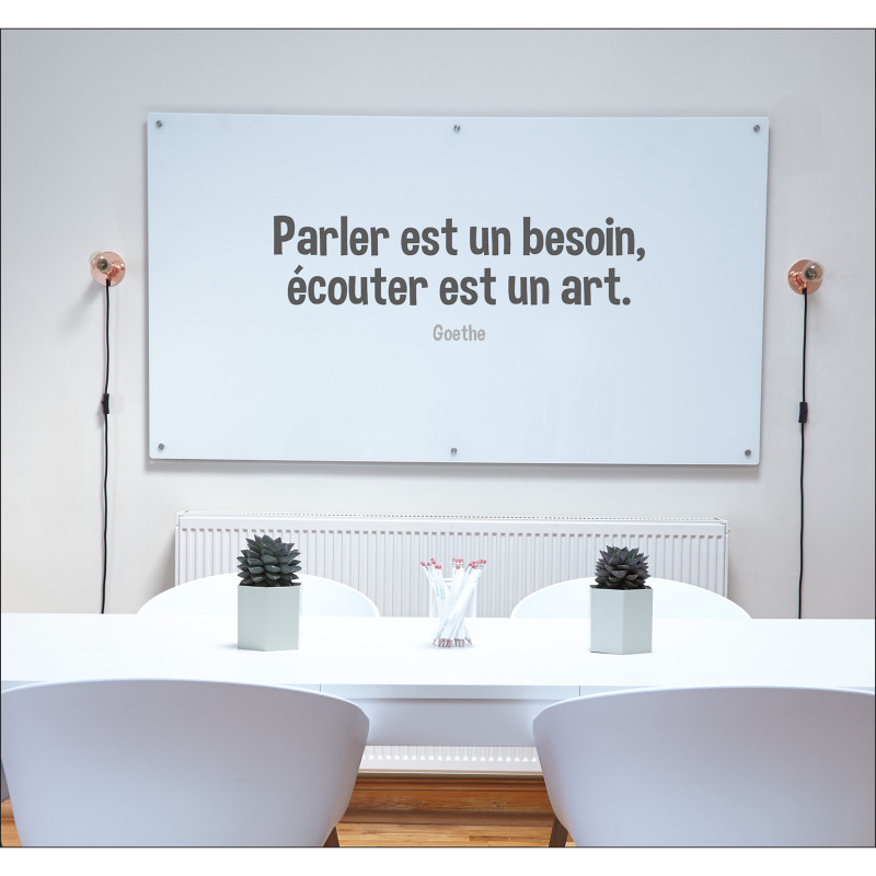 Sticker Citation Goethe 68 x 24 cm