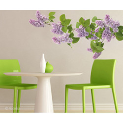 Planche de stickers Lilas 48 x 68 cm