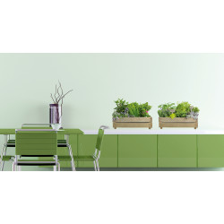 Planche de stickers Petit potager 48 x 68 cm