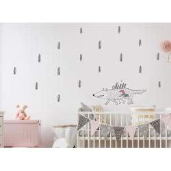 Planche de stickers Petit Chaperon 48 x 68 cm Planche de stickers Petit Chaperon 48 x 68 cm