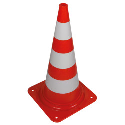 Cône de signalisation 75cm – Sécurité Visible | PEREL