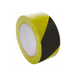 Ruban Marquage Noir Jaune 33m PEREL – Sécurité Visible | PEREL
