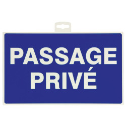 Panneau Passage Privé PEREL – Signalisation Claire | PEREL

