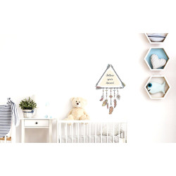 Planche de stickers Follow Your Dream 48 x 68 cm