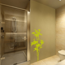 Planche de stickers Bambous 48 x 68 cm