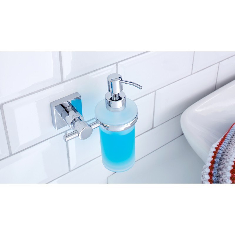 Distributeur savon mural Hukk TESA – Pratique et élégant