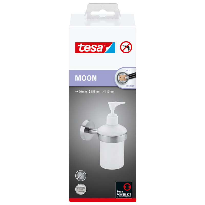 Distributeur savon mural Moon TESA – Pratique et Élégant | TESA