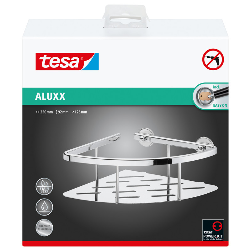 Panier d'angle douche Aluxx TESA – Rangement pratique | TESA Panier d'angle douche Aluxx TESA – Rangement pratique | TESA