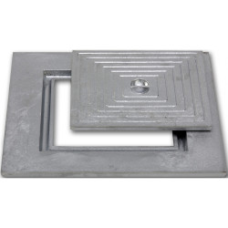 Taque en aluminium simple 30 x 30 cm COBO GARDEN