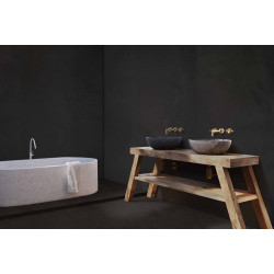 Enduit de rénovation béton minéral noir intense 6 kg Enduit de rénovation béton minéral noir intense 6 kg