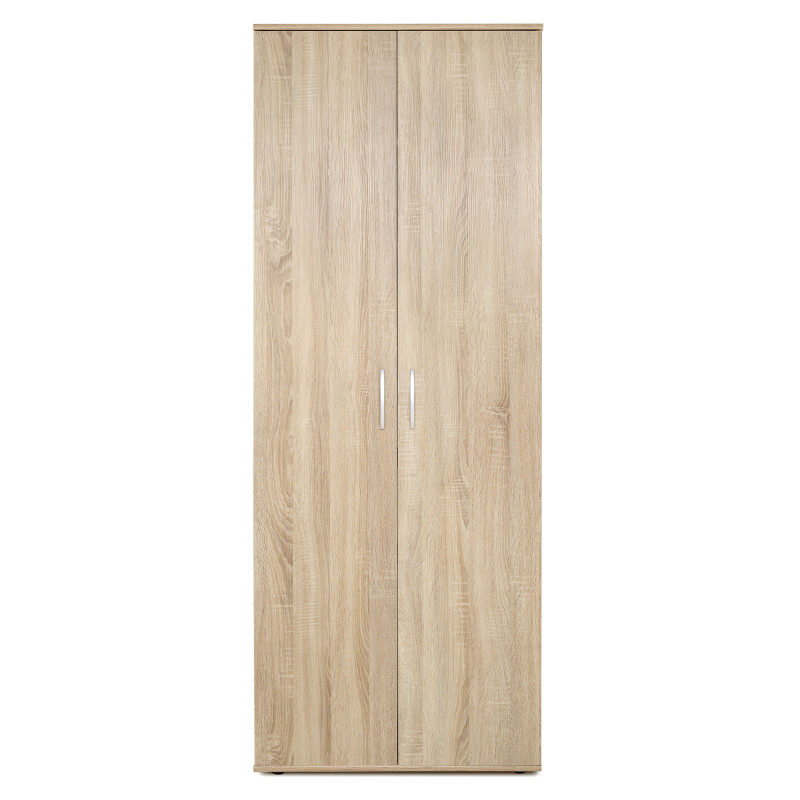 Armoire multifonctionnelle chêne 70 x 34 x 187 cm PRACTO HOME Armoire multifonctionnelle chêne 70 x 34 x 187 cm PRACTO HOME