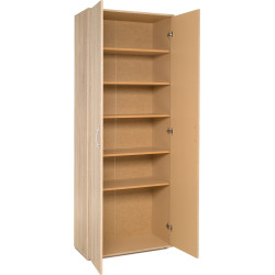 Armoire multifonctionnelle chêne 70 x 34 x 187 cm PRACTO HOME Armoire multifonctionnelle chêne 70 x 34 x 187 cm PRACTO HOME
