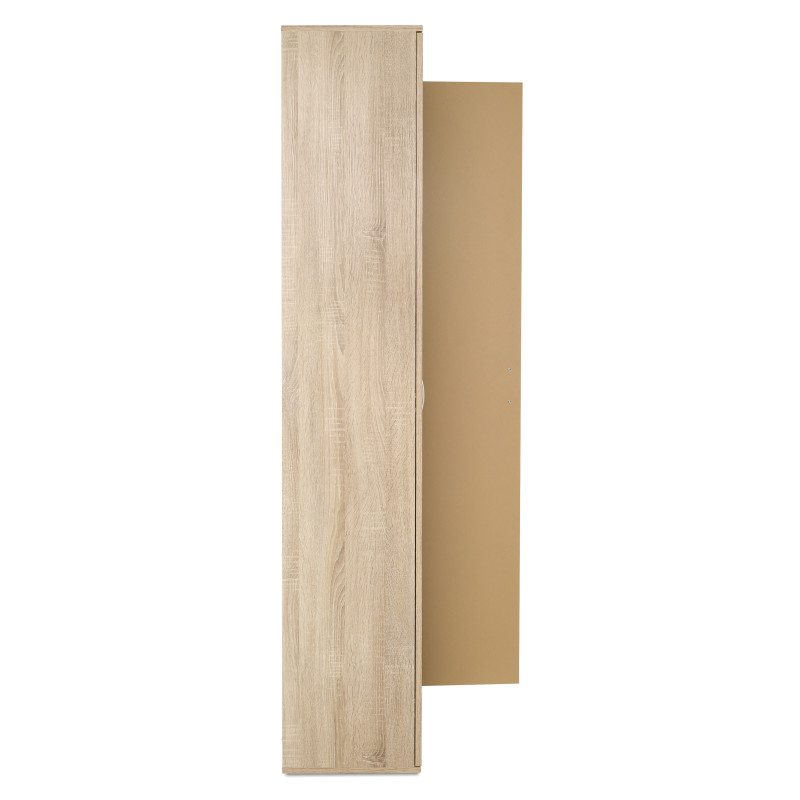 Armoire multifonctionnelle chêne 70 x 34 x 187 cm PRACTO HOME Armoire multifonctionnelle chêne 70 x 34 x 187 cm PRACTO HOME